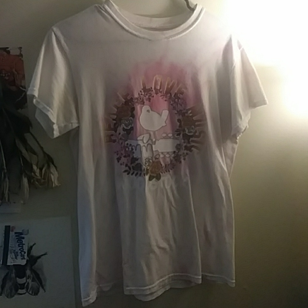 Woodstock tie dye tee